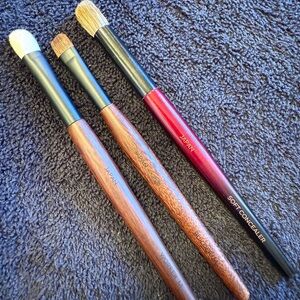 Sonia G builder m, soft concealer, worker m brushes